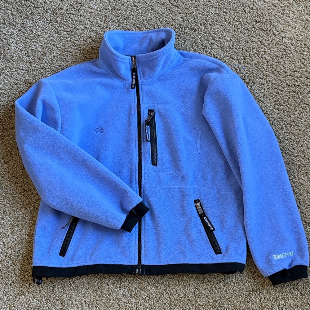 Columbia Women's Light Blue Windstopper Fleece Jacket